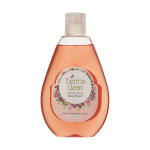 شامپو بدن درماکلین مدل peach مقدار 300 میلی لیتر