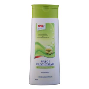 شامپو بدن ریل مدل pflege duschcreme رایحه pistazien makrone حجم 250 میلی لیتر