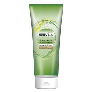شامپو بدن سروینا مدل aloe vera حجم 200 میلی لیتر