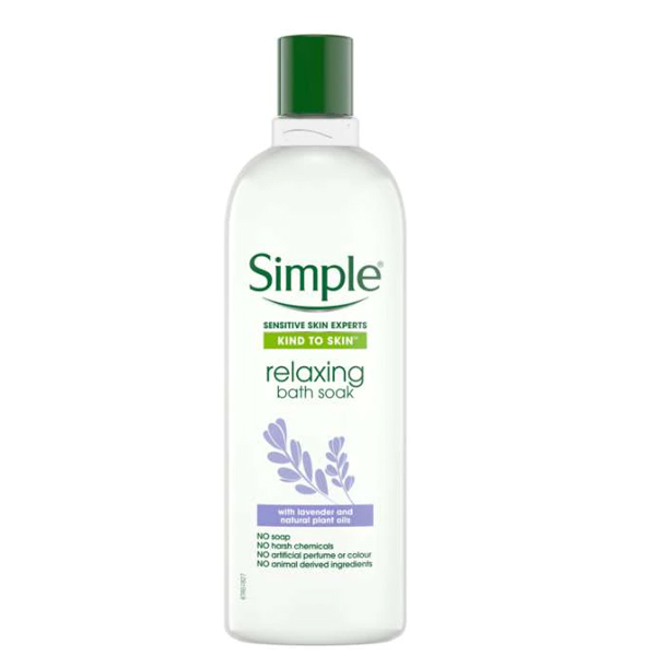 شامپو بدن سیمپل مدل relaxing bath soak حجم 400 میلی لیتر