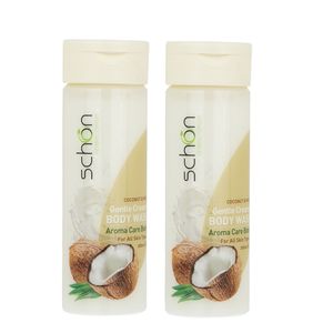 شامپو بدن شون مدل coconut and milk حجم 300 میلی لیتر مجموعه 2 عددی