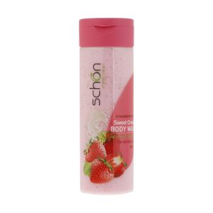شامپو بدن شون مدل strawberry and milk حجم 300 میلی لیتر