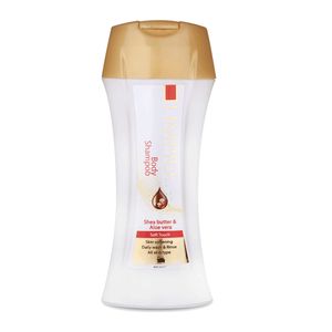 شامپو بدن لیمپیو مدل shea butter & aloe vera حجم 400 میلی لیتر