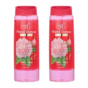 شامپو بدن مای مدل floral dance حجم 420 میلی لیتر مجموعه دو عددی