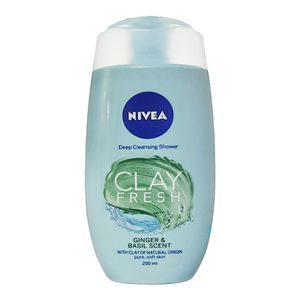شامپو بدن نیوآ سری clay fresh مدل ginger basil حجم 250 میلی لیتر