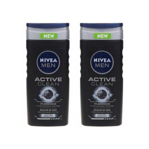 شامپو بدن نیوآ مدل active clean حجم 250 میلی لیتر بسته 2 عددی