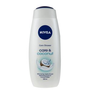 شامپو بدن نیوآ مدل care and coconut حجم 500 میلی لیتر