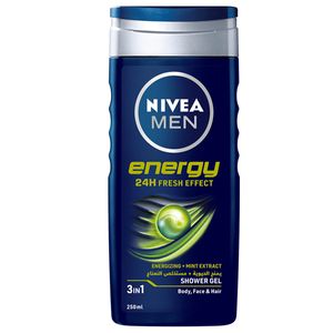 شامپو بدن نیوآ مدل energy extra حجم 250 میلی لیتر