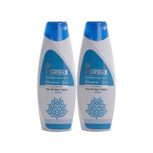 شامپو بدن هربکس مدل antiperspirant حجم 200 میلی لیتر مجموعه 2 عددی