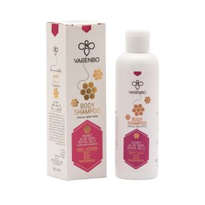 شامپو بدن وارنبو مدل royal jelly حجم 250 میلی لیتر