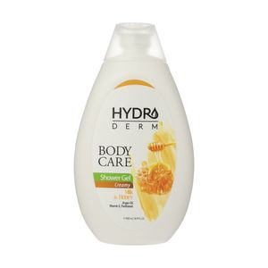 شامپو بدن کرمی هیدرودرم مدل milk and honey حجم 500 میلی لیتر
