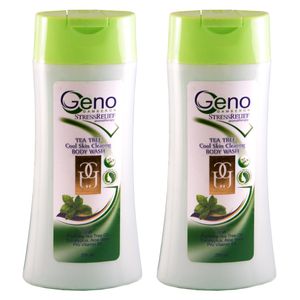 شامپو بدن گنو مدل cool skin clearing حجم 250 میلی لیتر بسته 2 عددی