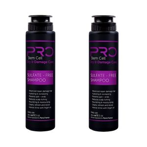 شامپو تقویت کننده مو استم سل مدل pro حجم 250 میلی لیتر بسته 2 عددی