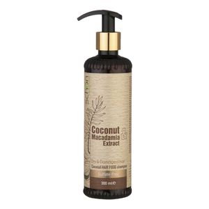 شامپو تقویت کننده مو شون مدل coconut makadamia sulfate free حجم 300 میلی لیتر