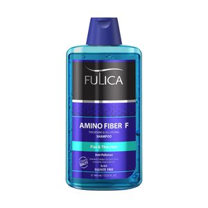 شامپو تقویت کننده مو فولیکا مدل amino fiber حجم 400 میلی لیتر