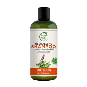 شامپو تقویت کننده مو پتال فرش مدل 6 herbs حجم 475 میلی لیتر