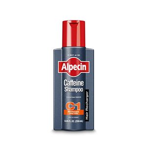 شامپو تقویت کننده و ضد ریزش مو آلپسین مدل caffeine c1 حجم 250 میلی لیتر