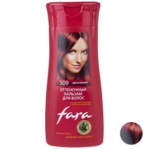 شامپو رنگ فارا مدل cherry شماره 509 حجم 135 میلی لیتر