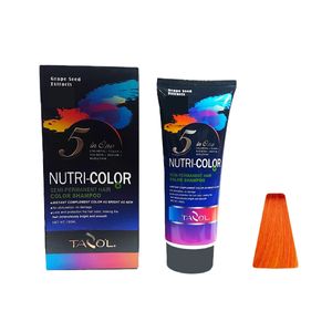 شامپو رنگ مو تازولاف مدل nutri color حجم 150 میلی لیتر رنگ نارنجی