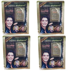 شامپو رنگ مو سوبارو مدل dexe حجم 25 میلی لیتر رنگ مشکی مجموعه 4 عددی