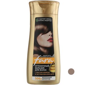 شامپو رنگ مو فارا شماره 506a حجم 135 میلی لیتر رنگ شیری شکلاتی