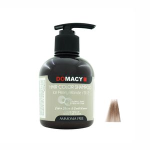 شامپو رنگساژ دوماسی مدل ammonia free شماره 9.12 حجم 300 میلی لیتر رنگ بلوند یخی مرواریدی