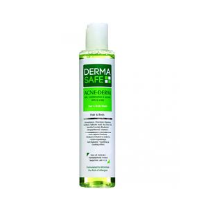 شامپو سر و بدن درماسیف مدل acne derm حجم ۲۰۰ میلی لیتر