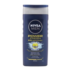 شامپو سر و بدن مردانه نیوا مدل power fresh حجم 250 میلی لیتر