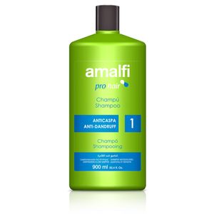 شامپو ضد شوره آمالفی مدل pro hair anticaspa حجم 900 میلی لیتر
