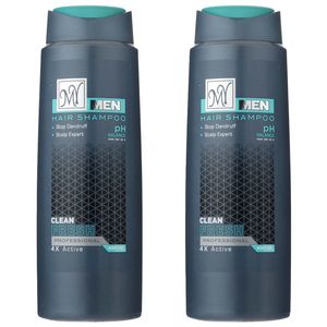 شامپو ضد شوره مای مدل clean fresh حجم 400 میلی لیتر مجموعه 2 عددی