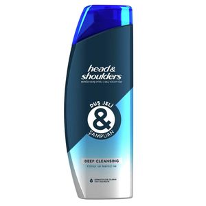 شامپو ضد شوره مو هداندشولدرز مدل deep cleansing حجم 360 میلی لیتر