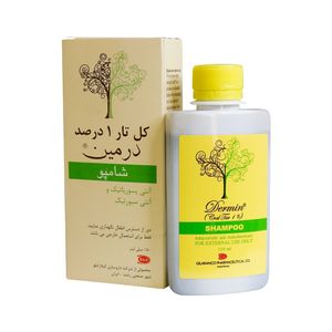 شامپو ضد شوره مو کل تار مدل درمین حجم 150 میلی لیتر
