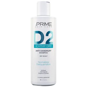 شامپو ضد شوره پریم مدل ichthy dry d2 حجم 250 میلی لیتر