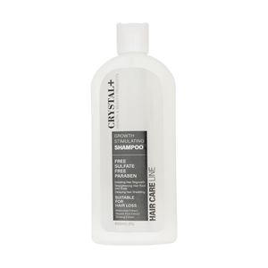 شامپو محرک رشد و ضد ریزش مو کریستال مدل hair care line حجم 400 میلی لیتر