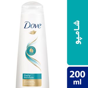 شامپو مخصوص استفاده روزانه داو مدل daily moisture حجم 200 میلی لیتر