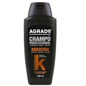شامپو مو آگرادو مدل keratin حجم 750 میلی لیتر