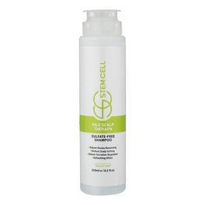 شامپو مو استم سل مدل sulfate free مناسب موهای چرب حجم 250 میلی لیتر