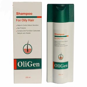 شامپو مو الی ژن مدل oily hair حجم 250 میلی لیتر
