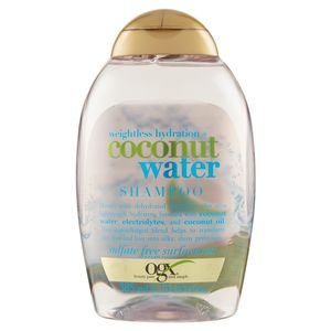 شامپو مو او جی ایکس مدل coconut water حجم 385 میلی لیتر