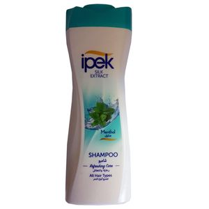 شامپو مو ایپک مدل menthol حجم 600 میلی لیتر