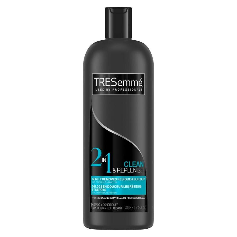 شامپو مو ترزمی مدل clean and replenish 2in1 حجم 828 میلی لیتر