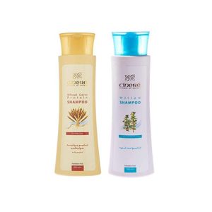 شامپو مو سینره مدل جوانه گندم حجم 250 میلی لیتر به همراه شامپو مو سینره مدل anti dandruff willow