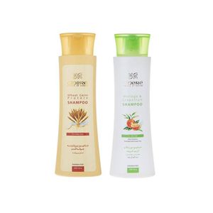 شامپو مو سینره مدل جوانه گندم حجم 250 میلی لیتر به همراه شامپو مو سینره مدل moringa and grapefruit
