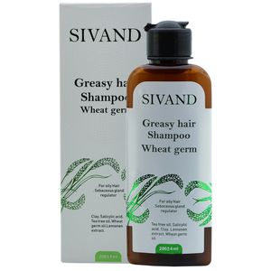 شامپو مو سیوند مدل wheat germ حجم 200 میلی لیتر