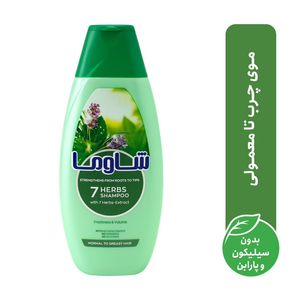 شامپو مو شاوما مدل 7herbs حجم 400 میلی لیتر