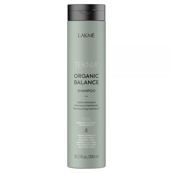 شامپو مو لاکمه مدل organic balance حجم 300 میلی لیتر