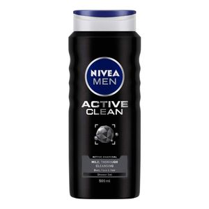 شامپو مو و بدن نیوآ مدل active clean حجم 500 میلی لیتر