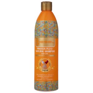 شامپو گیاهی هسل مدل protein plus حجم 400 میلی لیتر