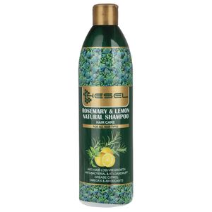شامپو گیاهی هسل مدل rosemary and lemon حجم 400 میلی لیتر