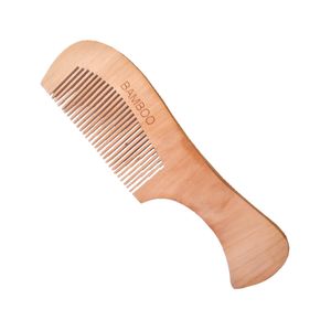 شانه مو بامبو مدل wood 2